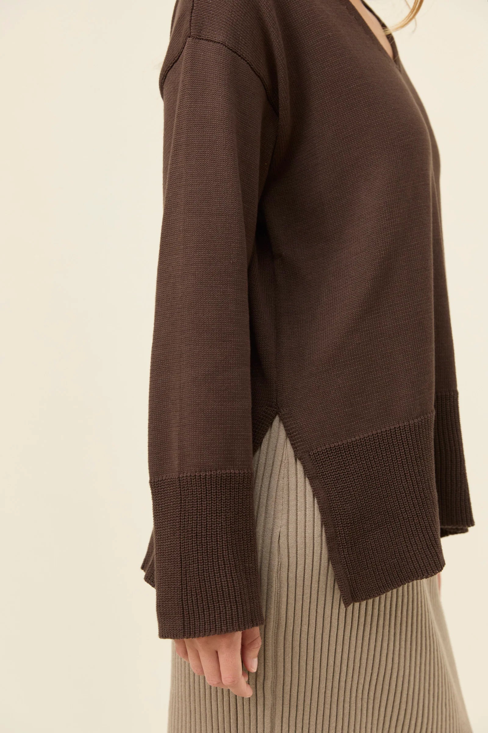 IOM Darby Jumper Chocolate