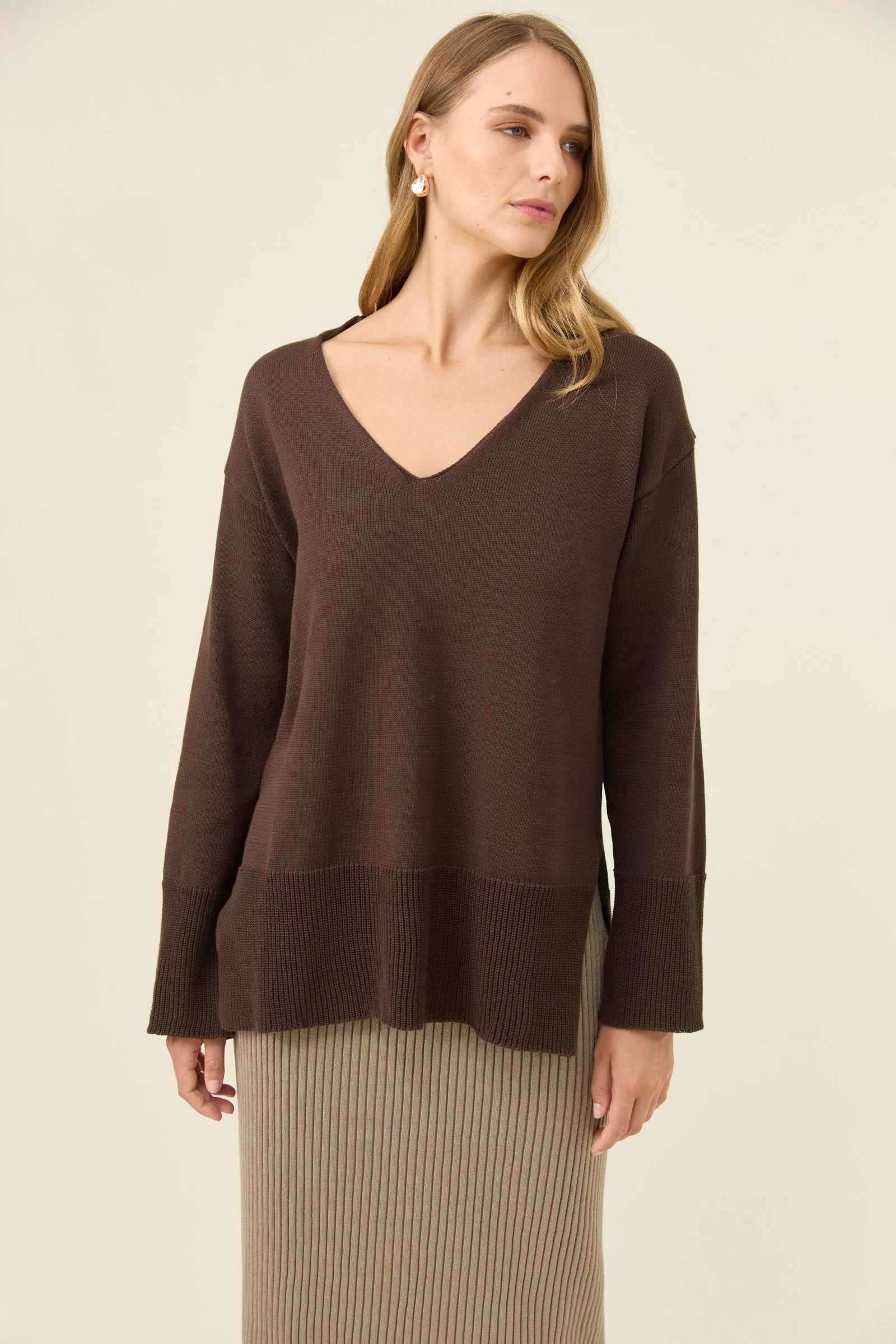 IOM Darby Jumper Chocolate