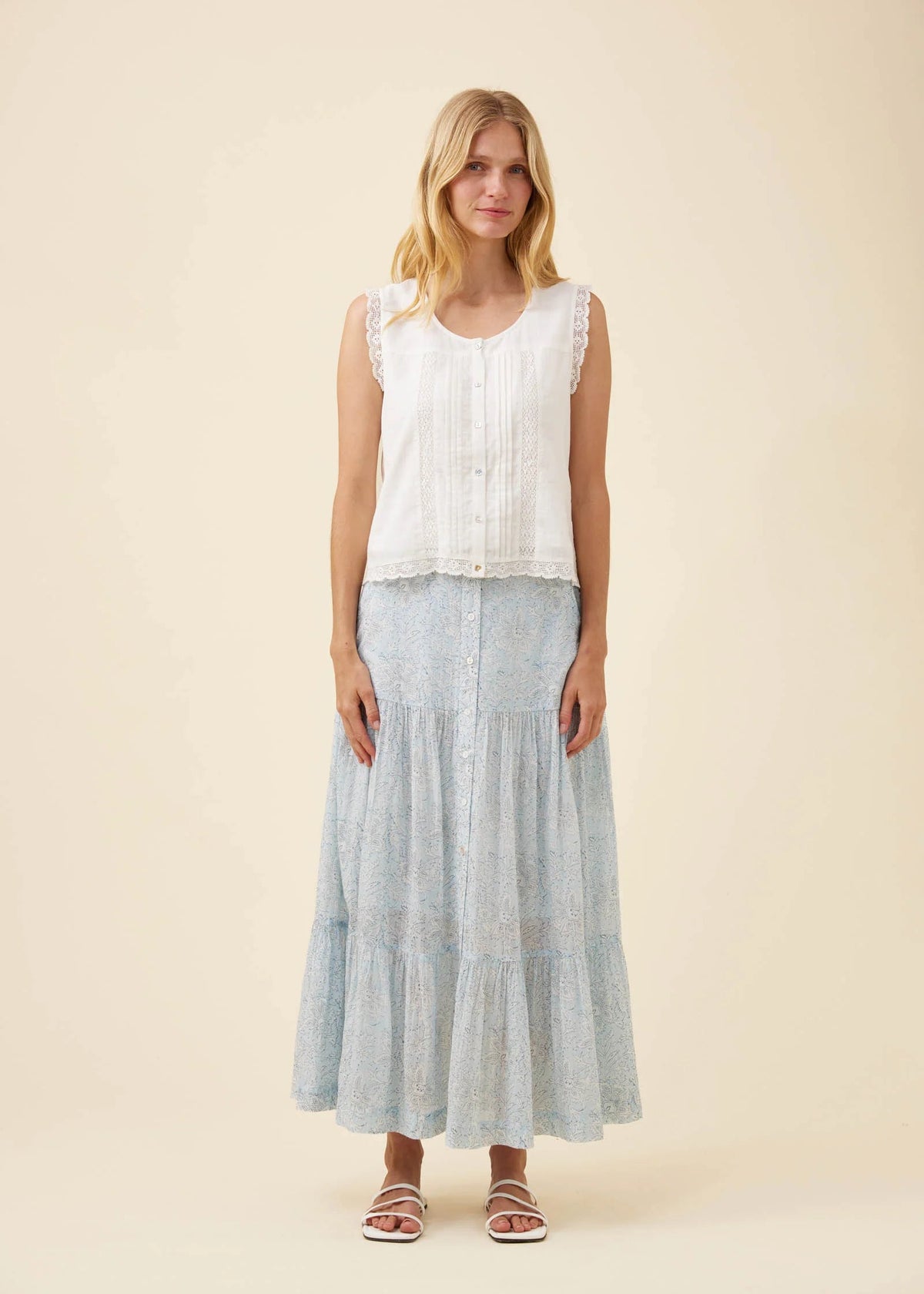 IOM Frances Tank White