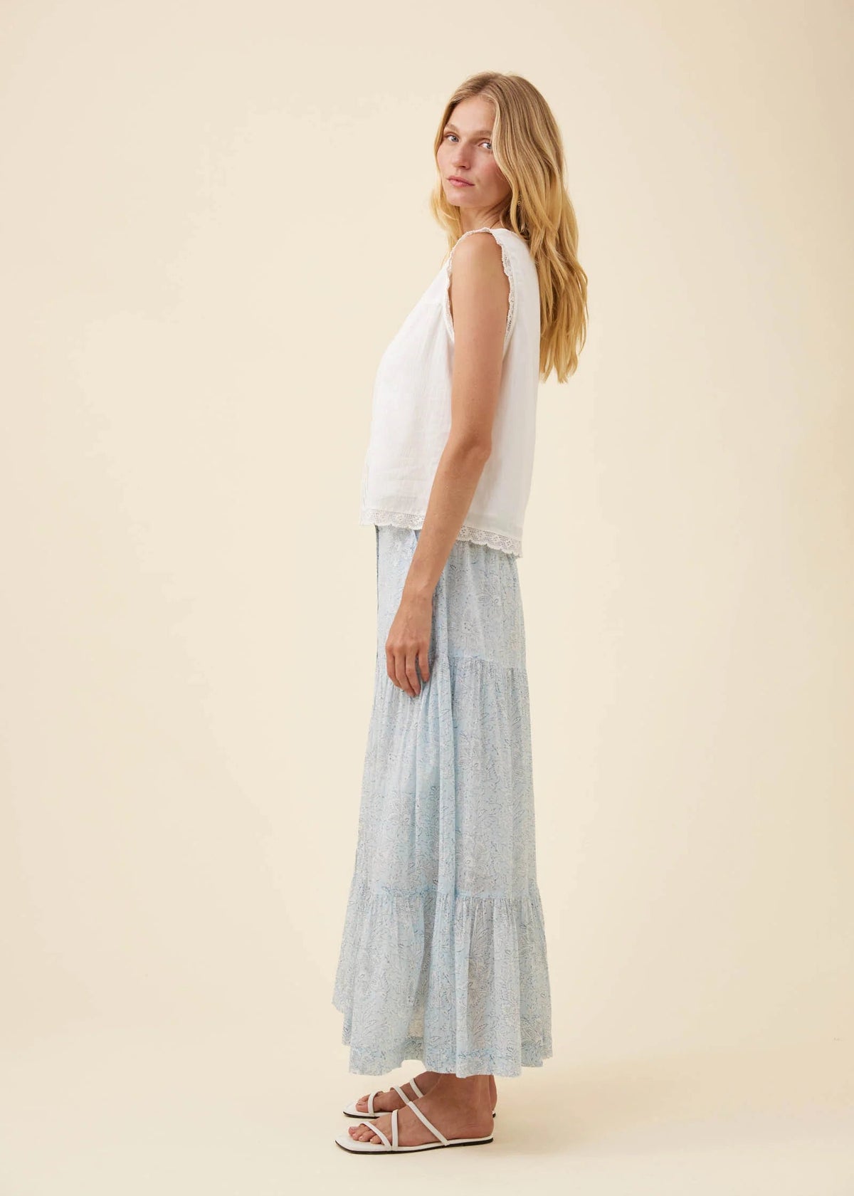 IOM Frances Tank White