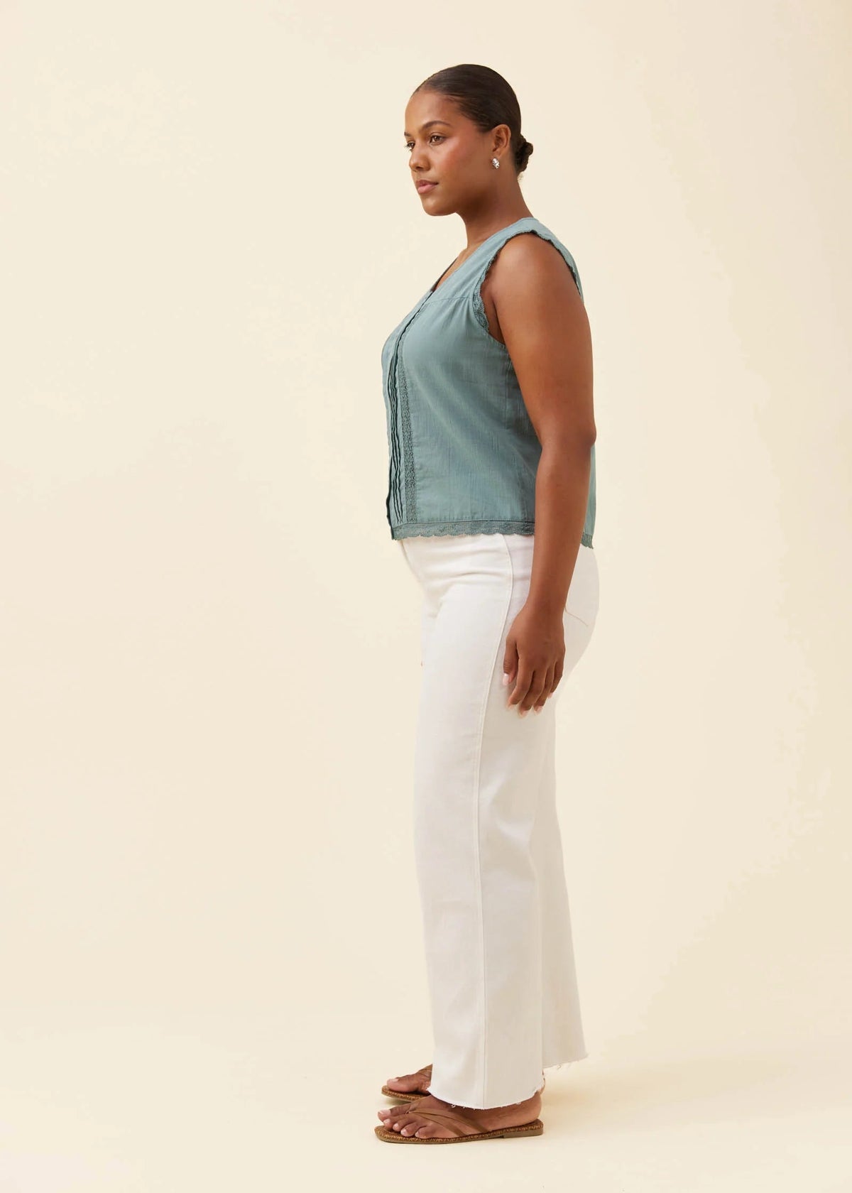 IOM Frances Tank Teal