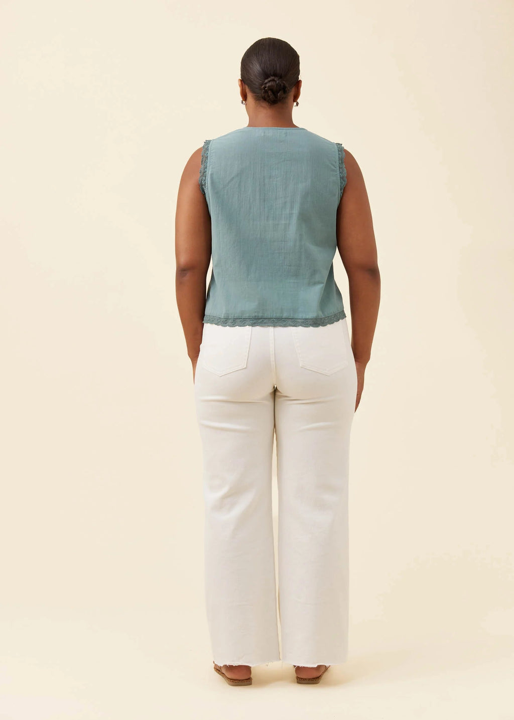 IOM Frances Tank Teal