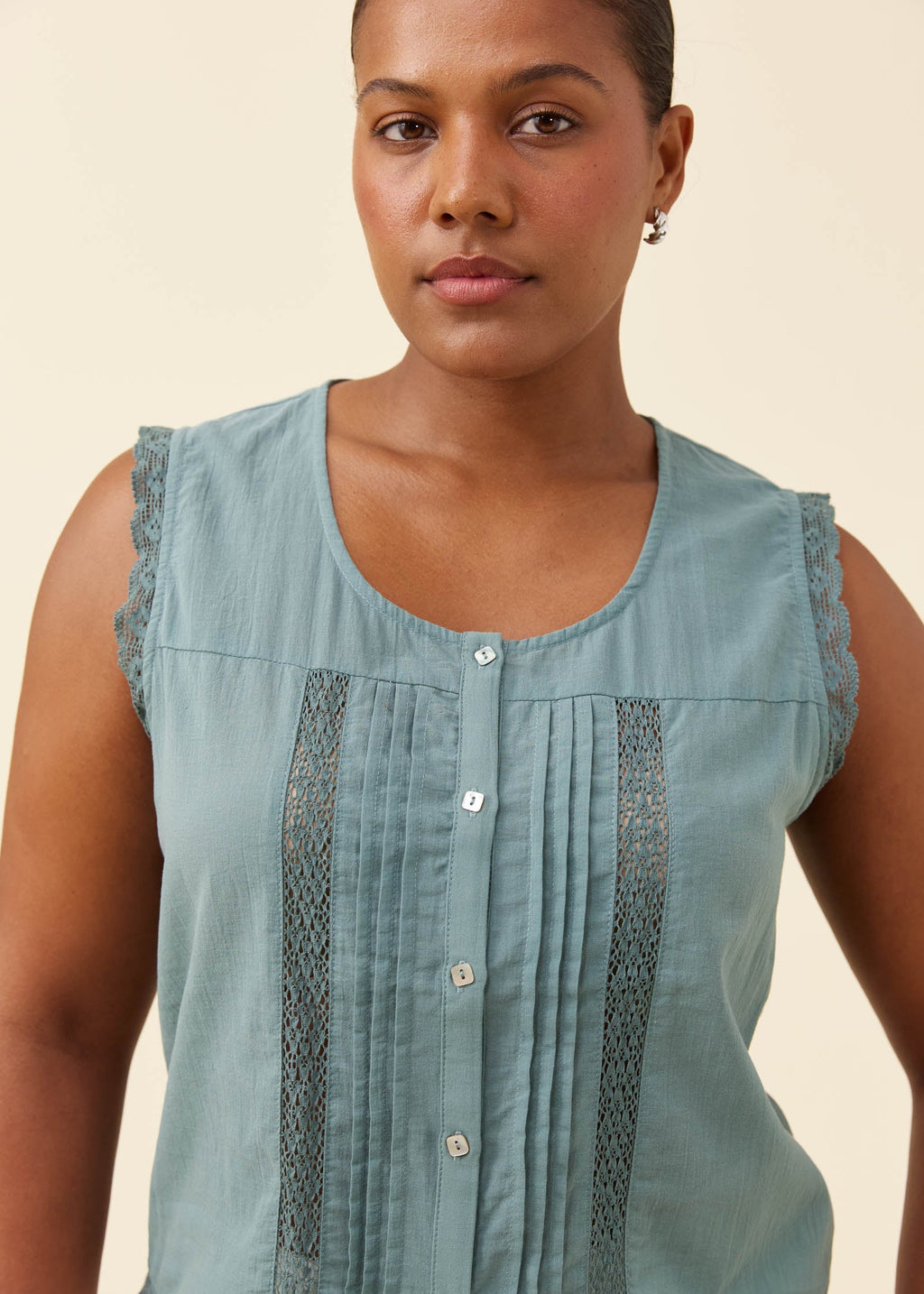 IOM Frances Tank Teal