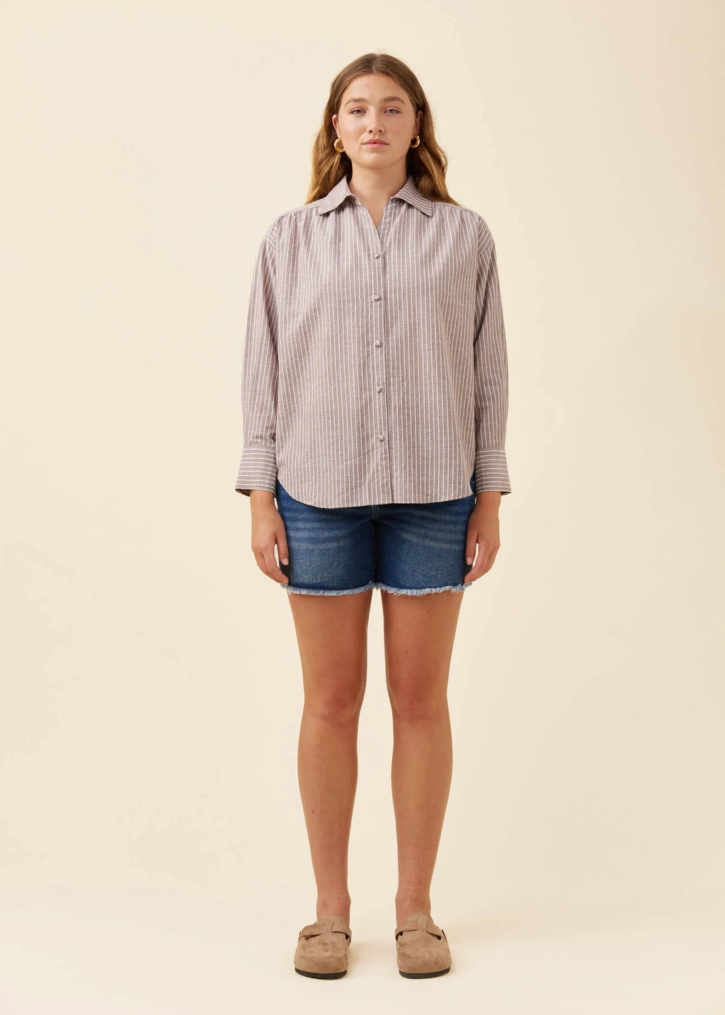 IOM Lyndell Shirt Taupe