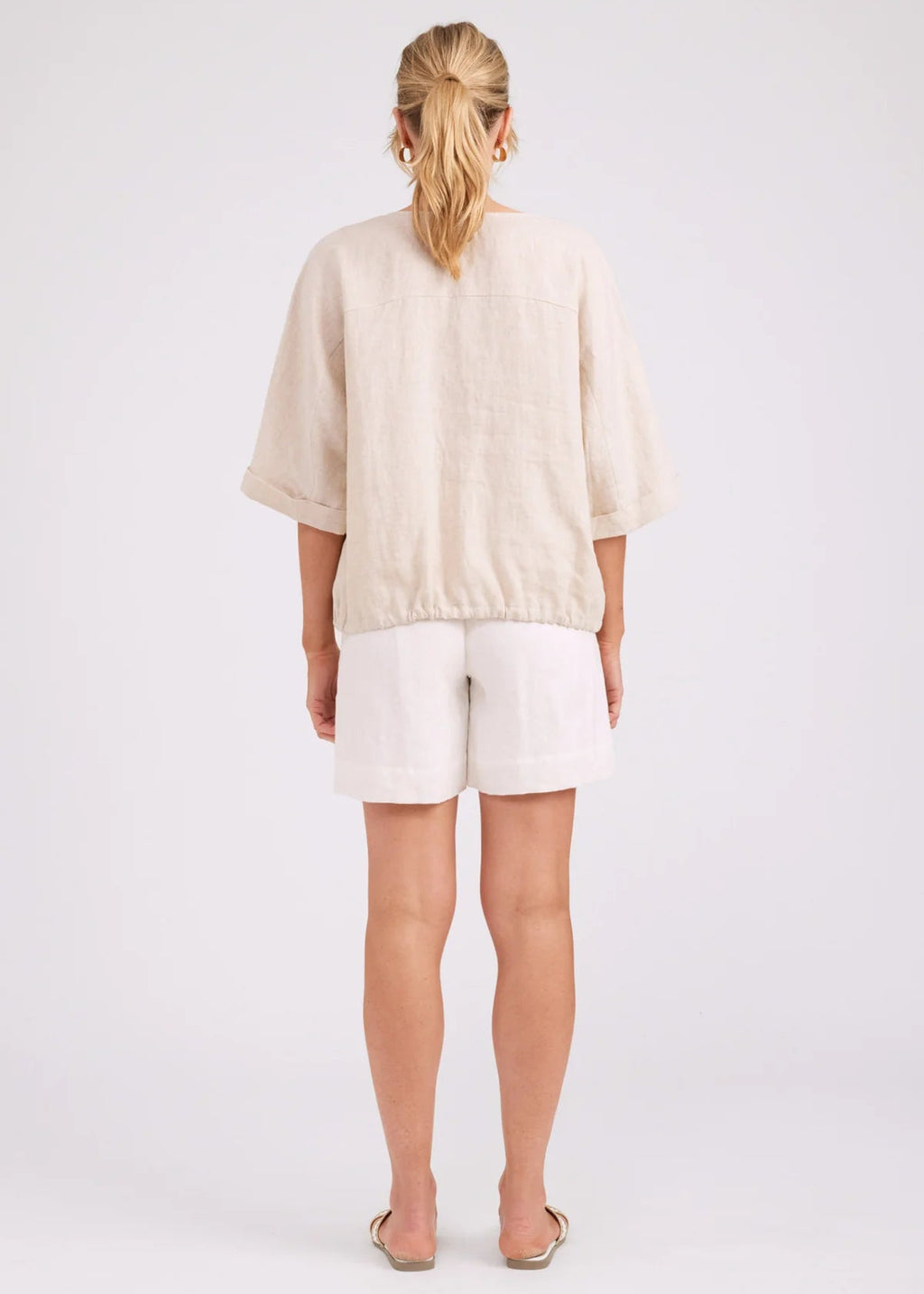 Eb & Ive Button Top Tusk