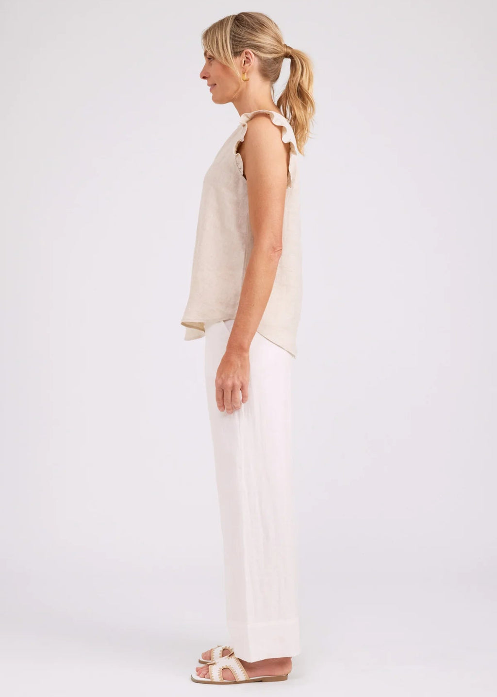 Eb & Ive Studio Frill Tank Tusk