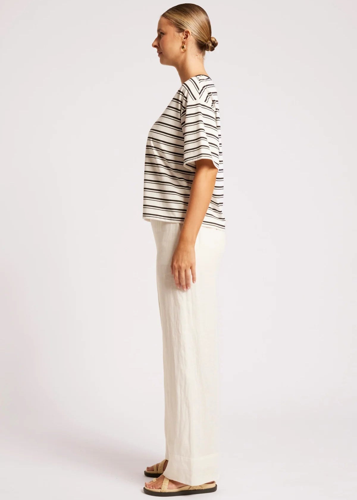 Eb & Ive Paloma Tee Black