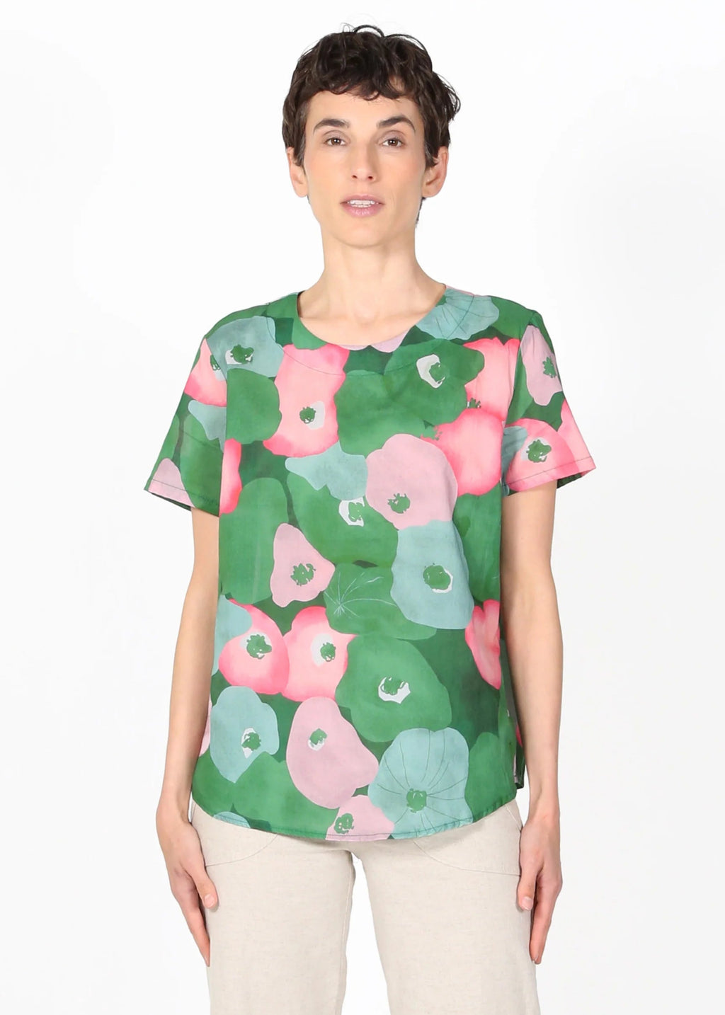 Olga Zahara Top Green