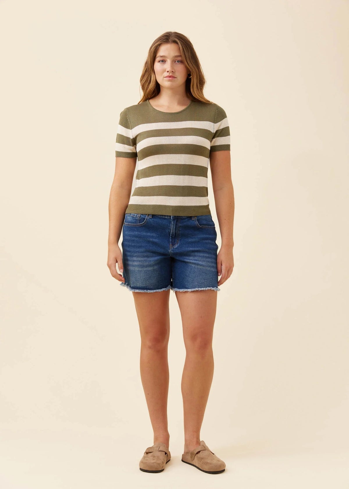 IOM Marcelle Tee Olive