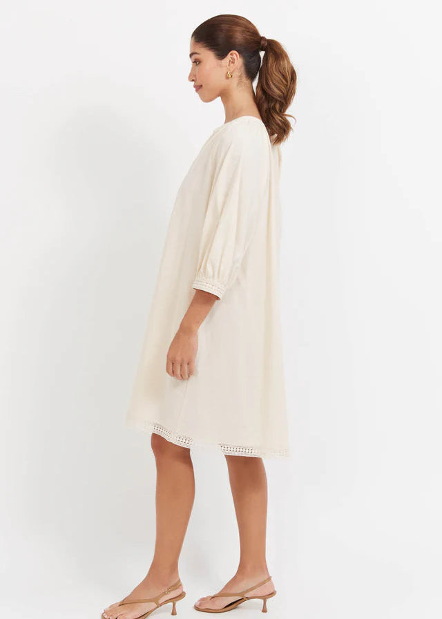 Haven Santos Dress Bisque