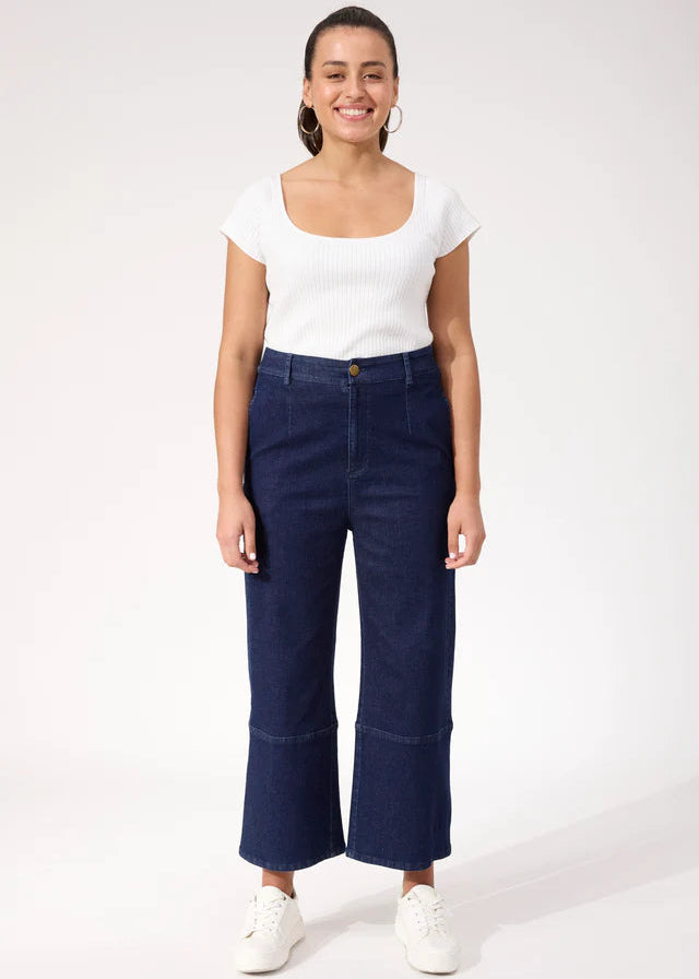 Haven Panama Pant Indigo