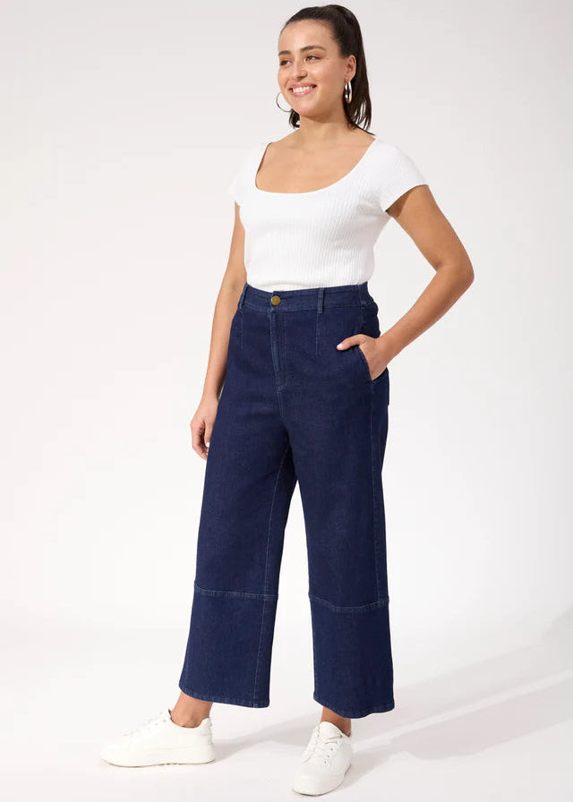 Haven Panama Pant Indigo
