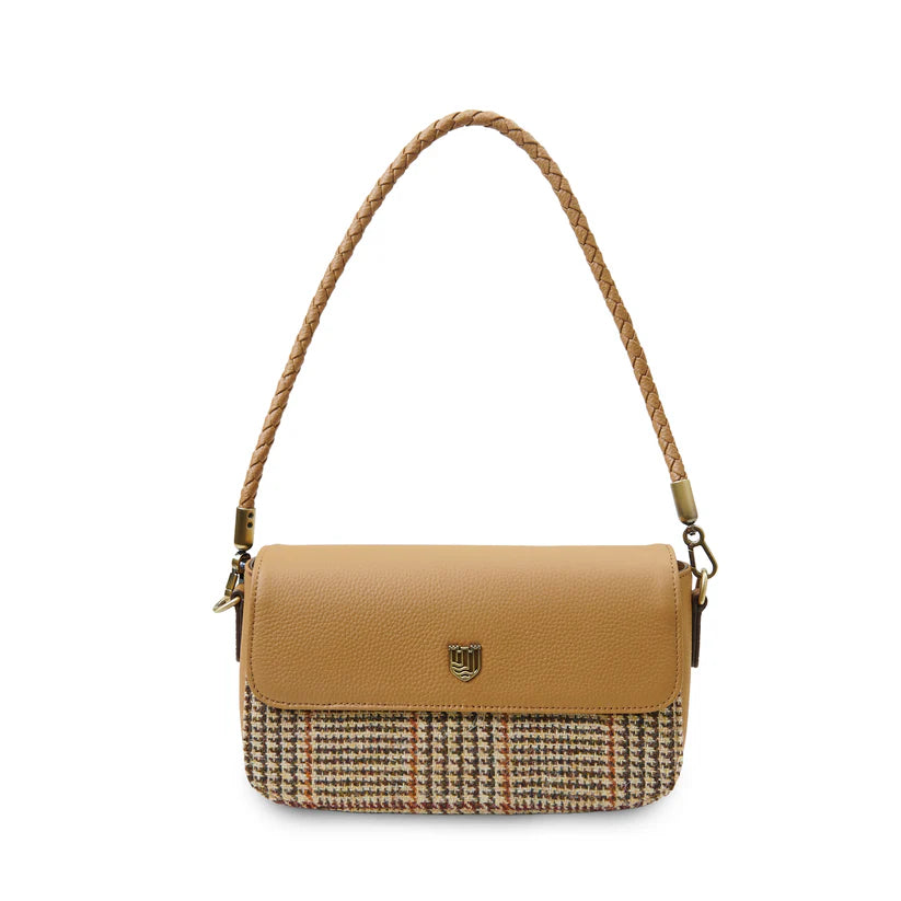 Islander Caithness Clutch Beige Dogtooth
