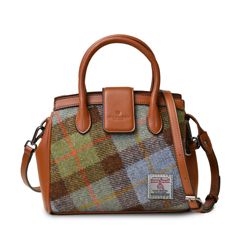 Islander Tiree Mini Handbag Chestnut/Blue