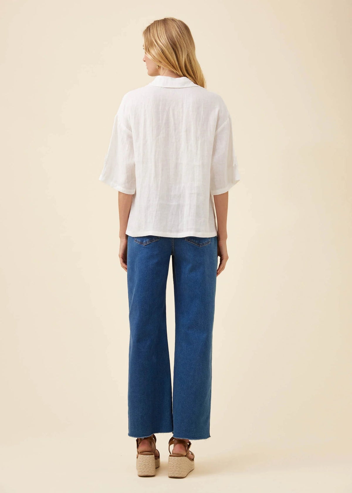 IOM Anita Shirt White