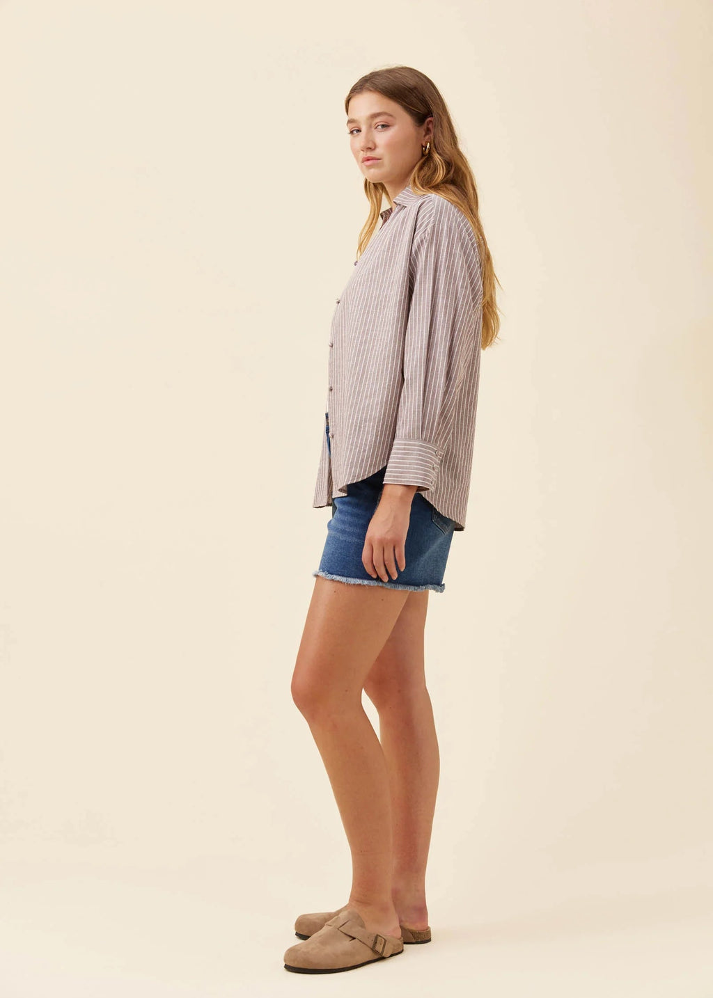 IOM Lyndell Shirt Taupe