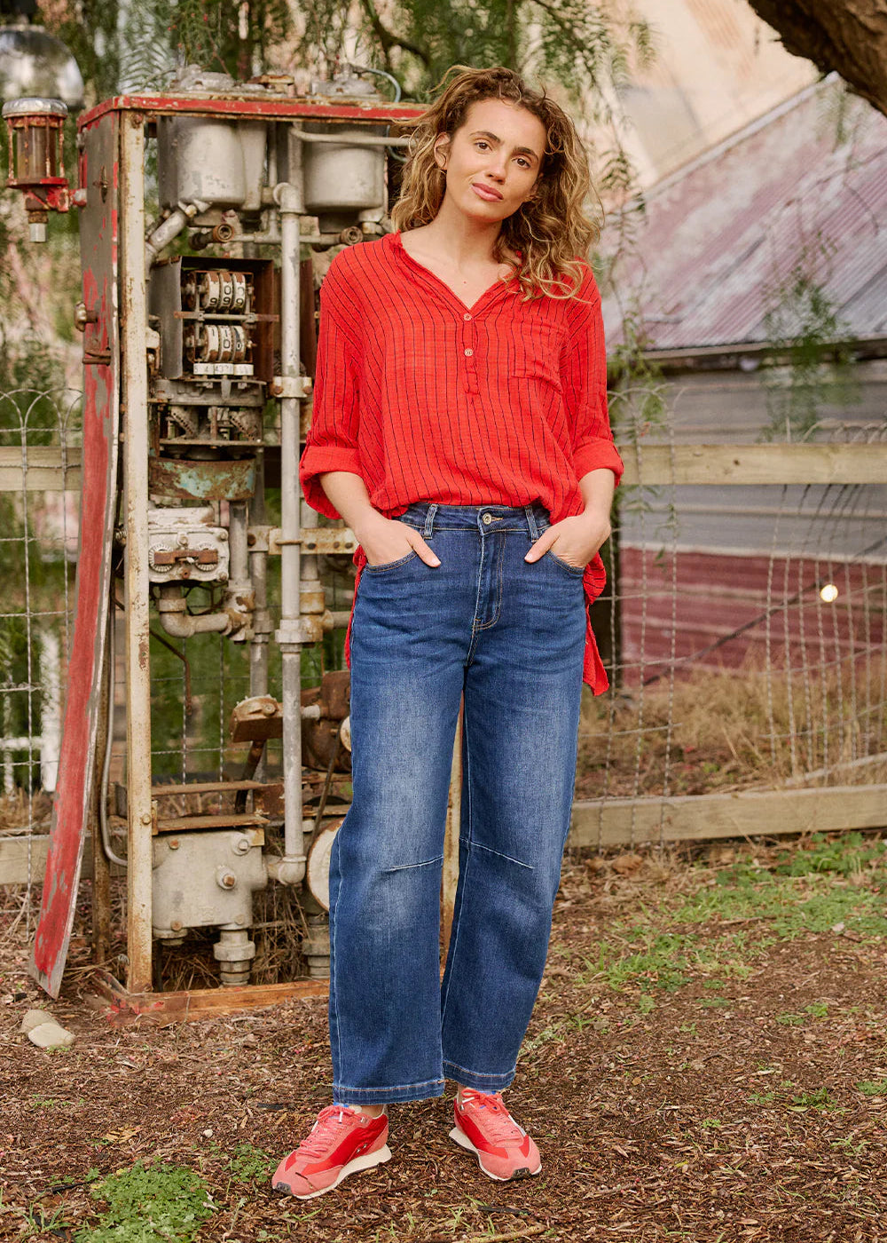 Italian Star Southern Barrel Jean
