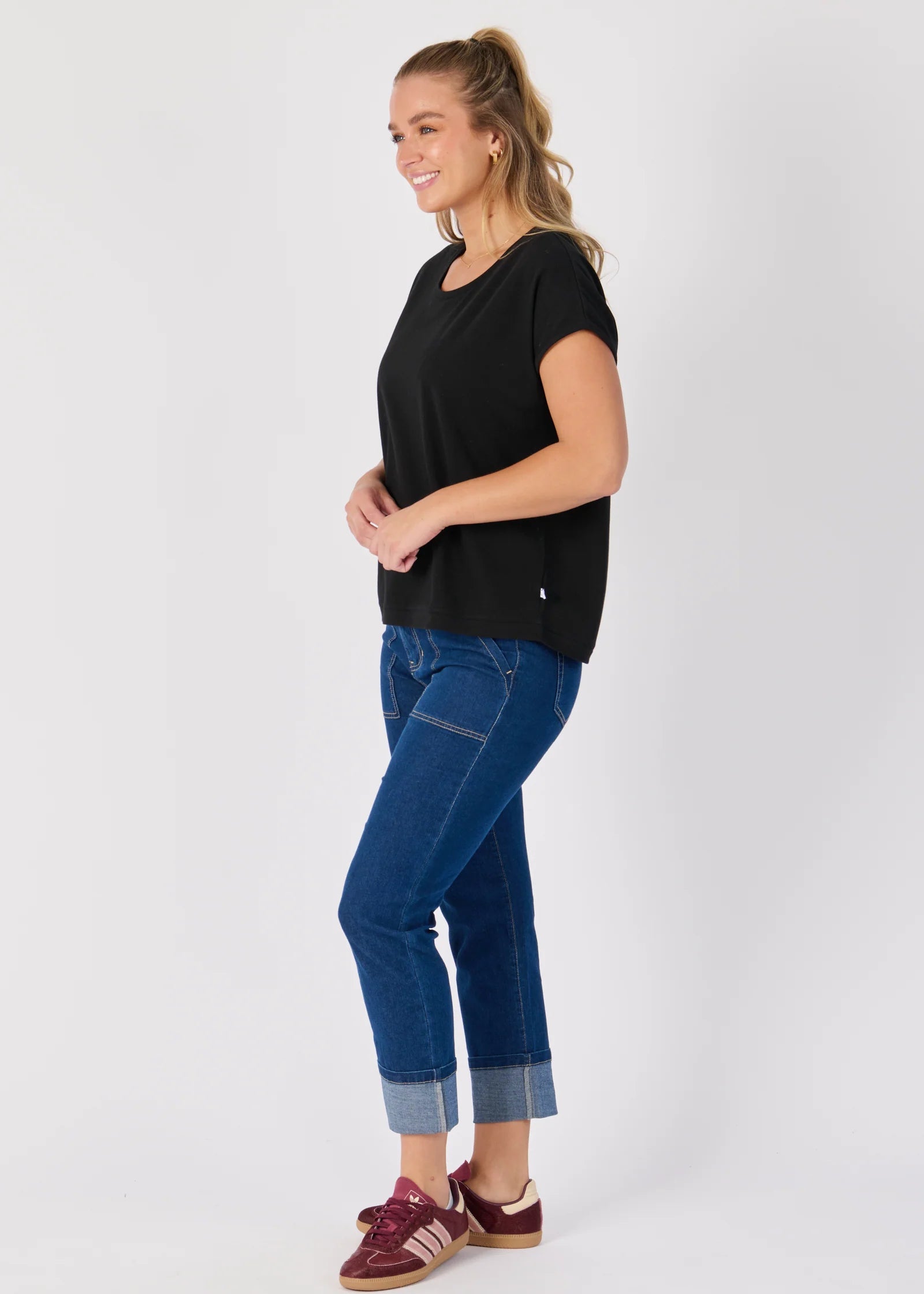 OTW Shell Tee Black
