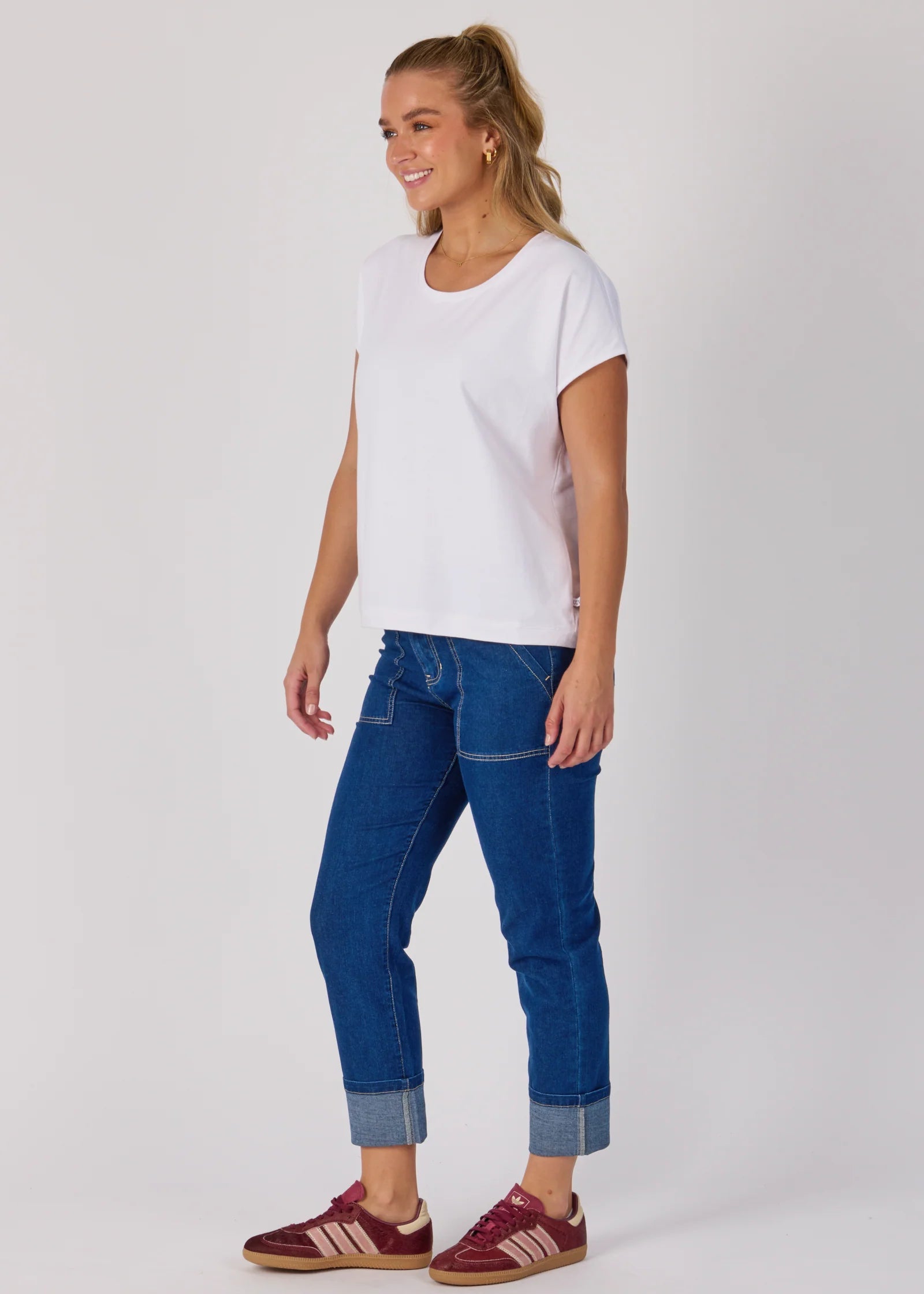 OTW Shell Tee White