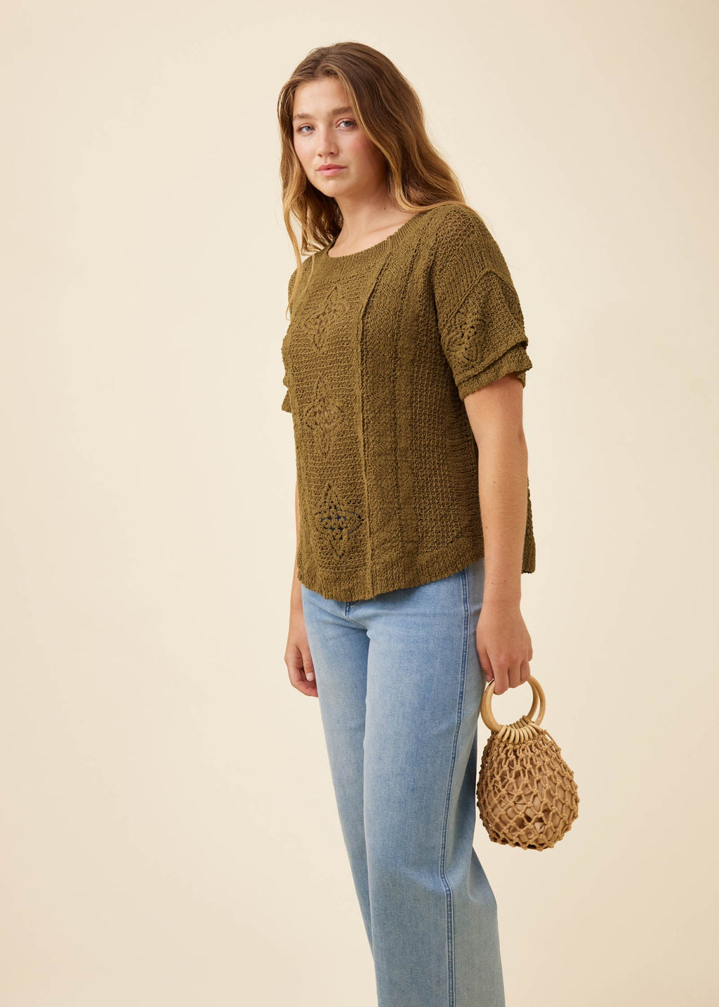 IOM Maggie Top Olive