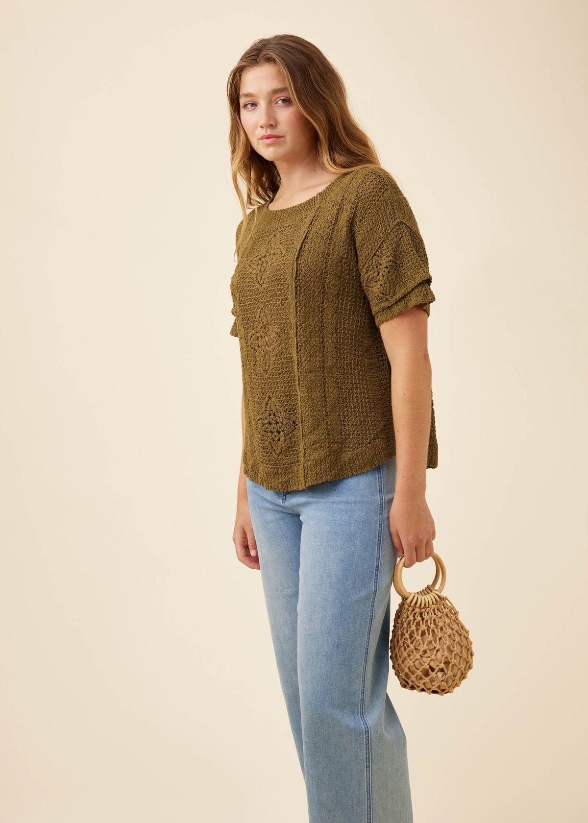 IOM Maggie Top Olive