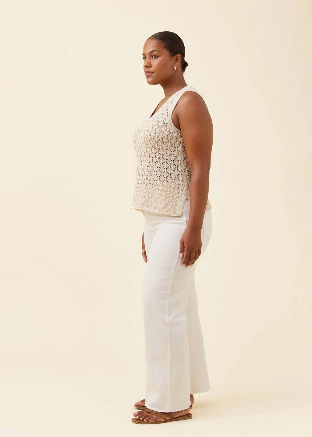 IOM Mia Knit Top Canvas