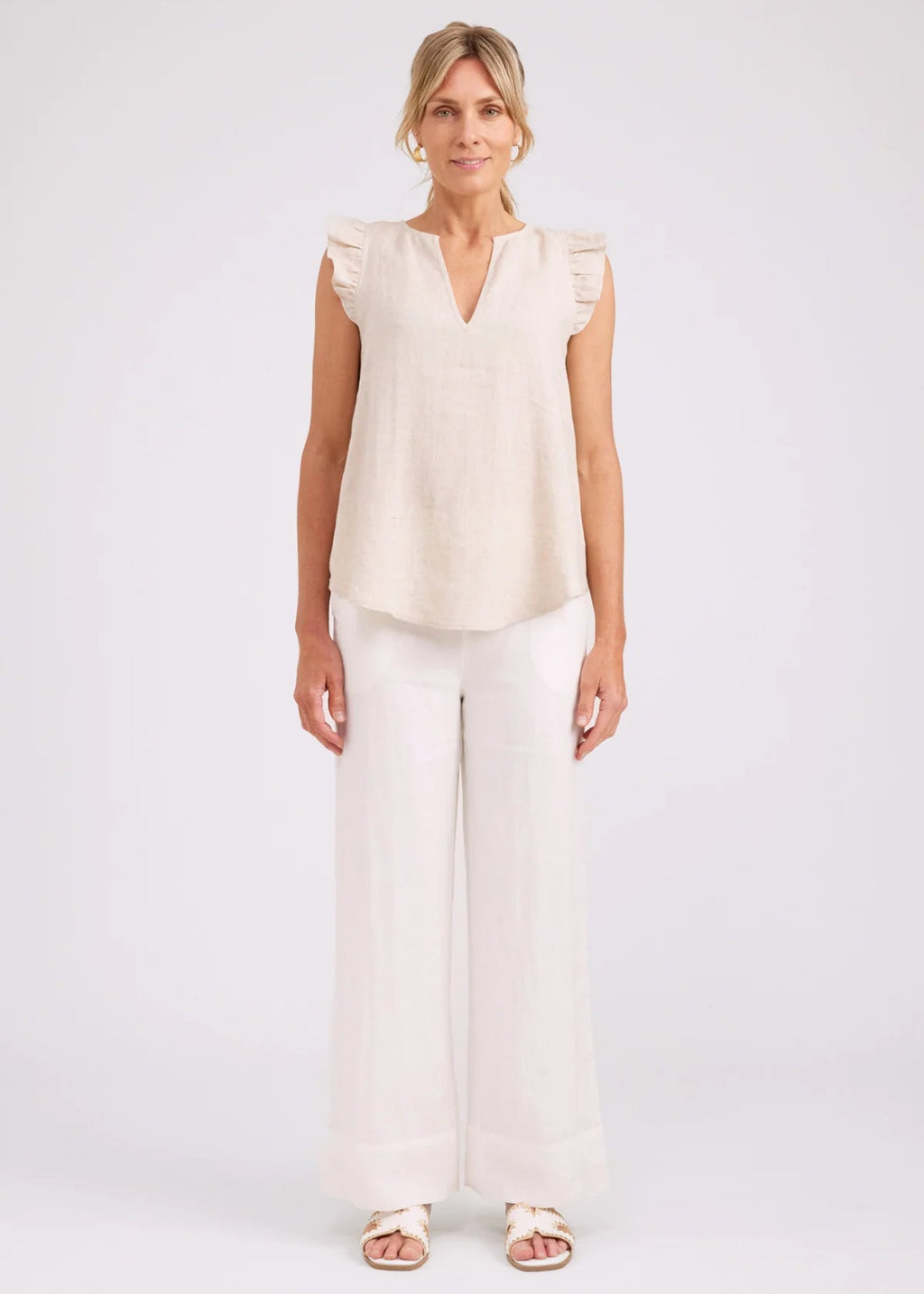 Eb & Ive Studio Frill Tank Tusk
