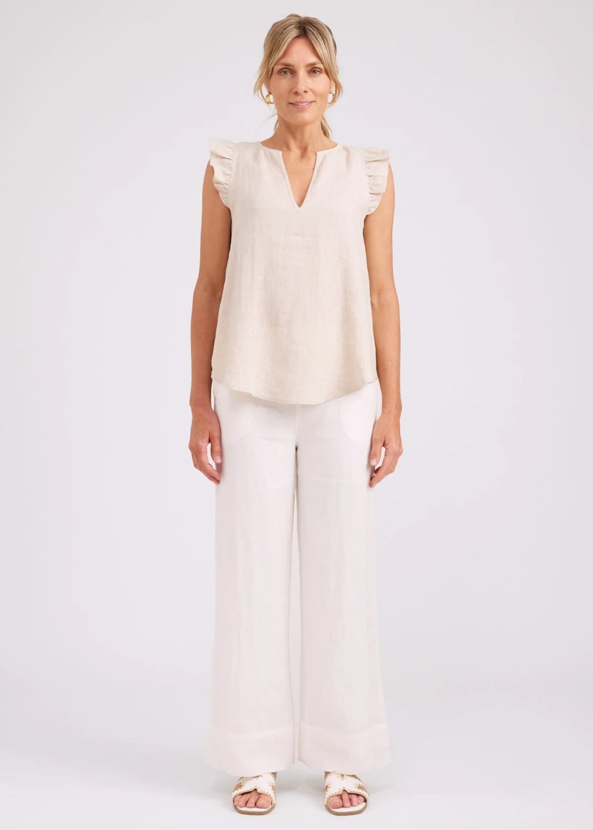 Eb & Ive Studio Frill Tank Tusk