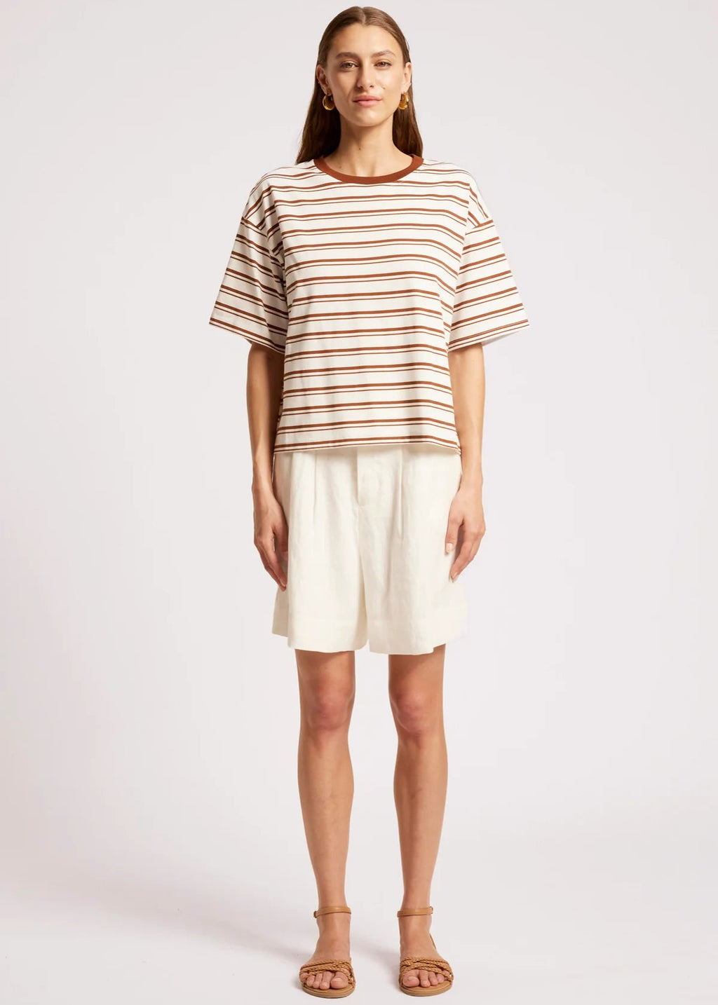 Eb & Ive Paloma Tee Dune
