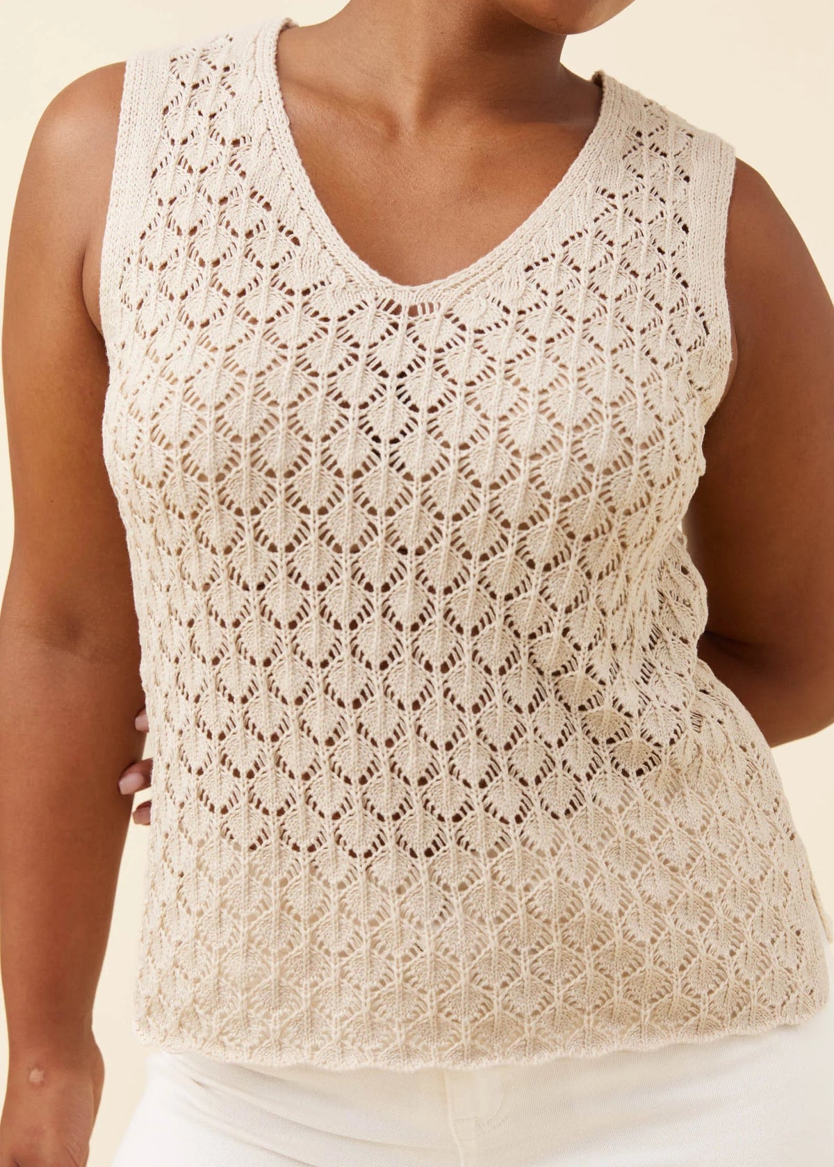 IOM Mia Knit Top Canvas