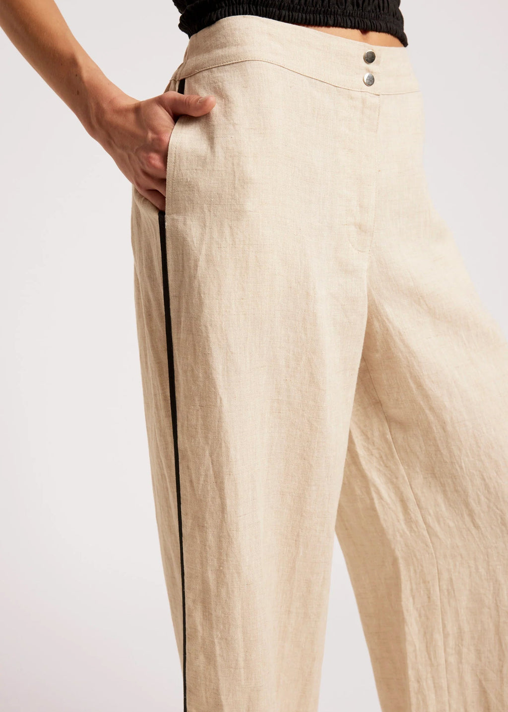 Eb & Ive Maris Pant Tusk/Black