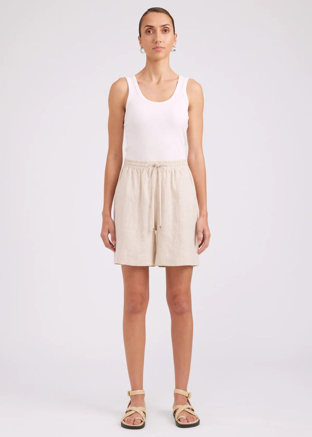 Eb & Ive Bermuda Short Tusk