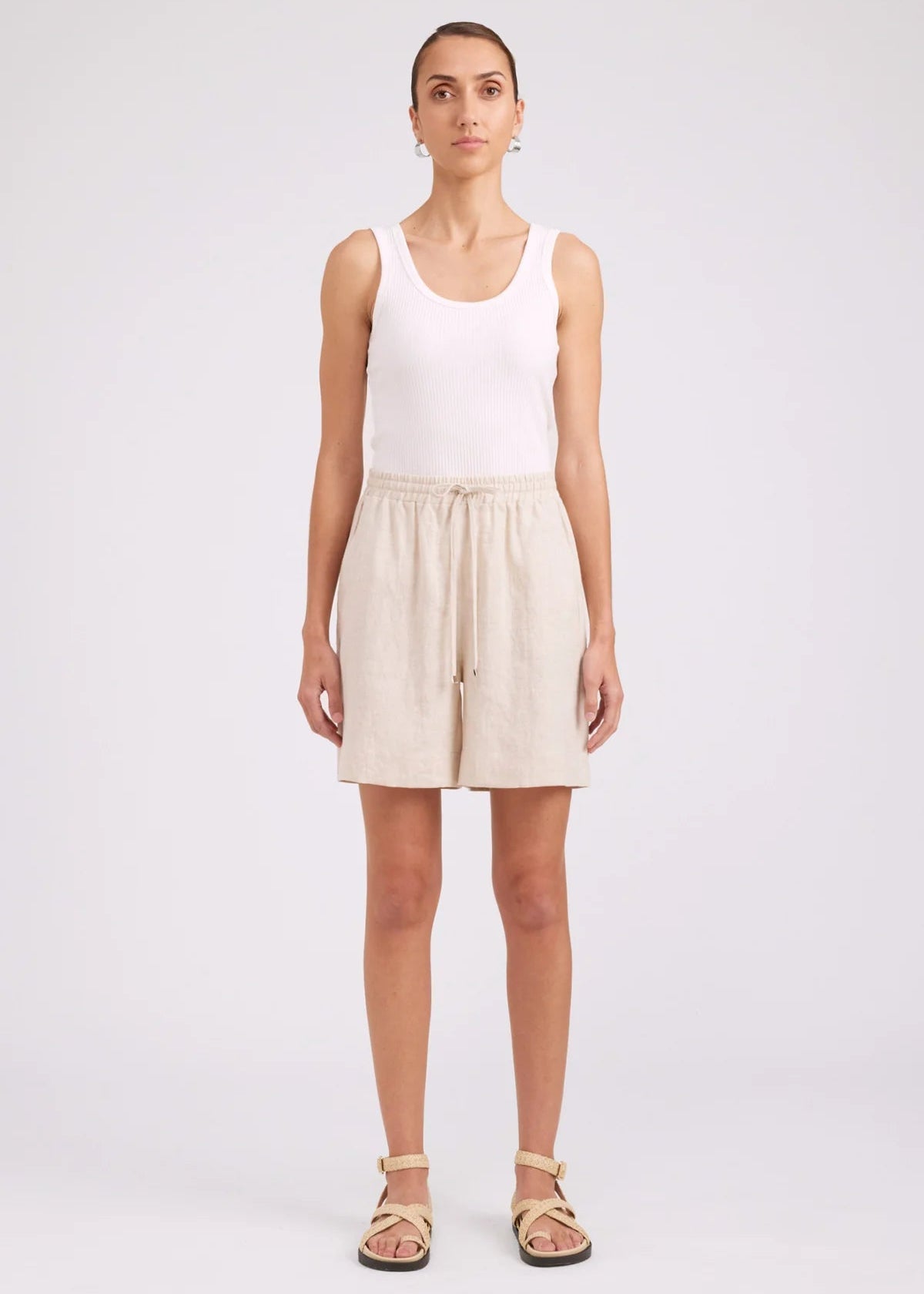 Eb & Ive Bermuda Short Tusk