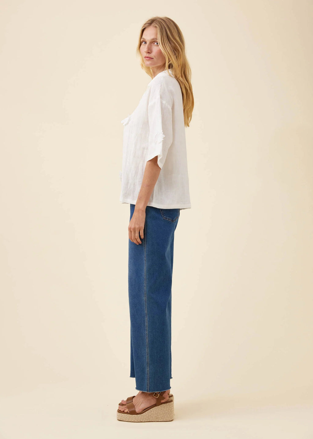 IOM Anita Shirt White