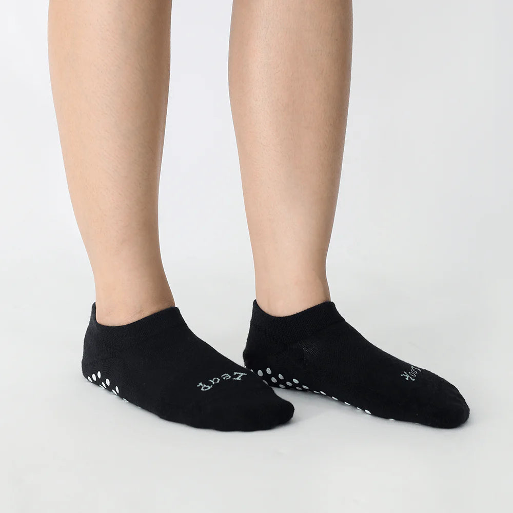 Paire Ankle Grip Socks Black