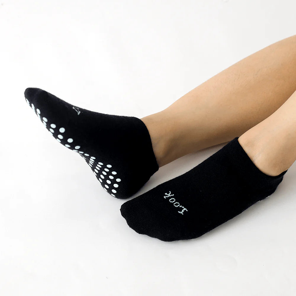Paire Ankle Grip Socks Black