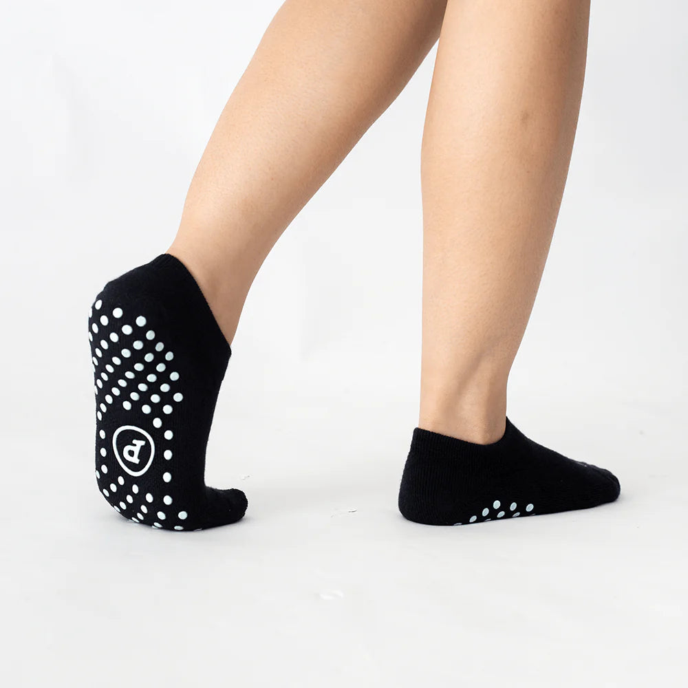 Paire Ankle Grip Socks Black