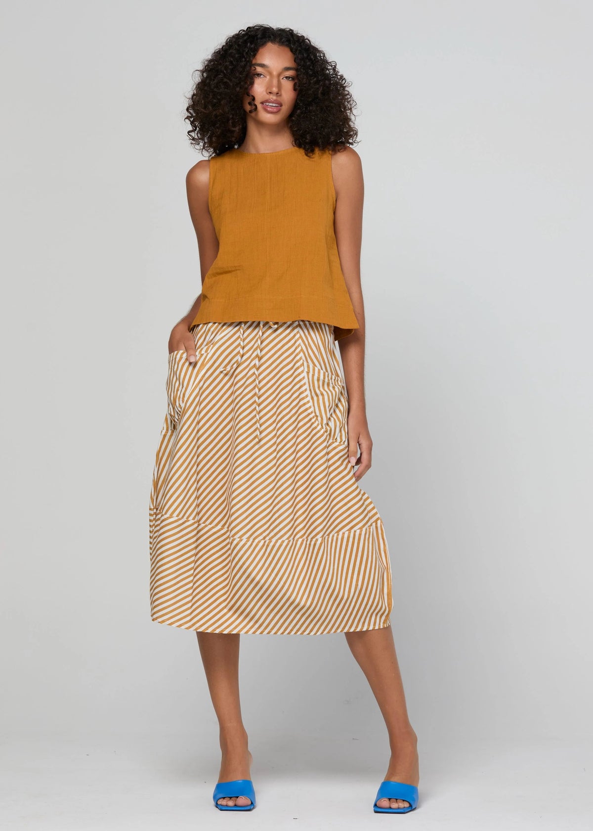 Boom Hara Top Mustard