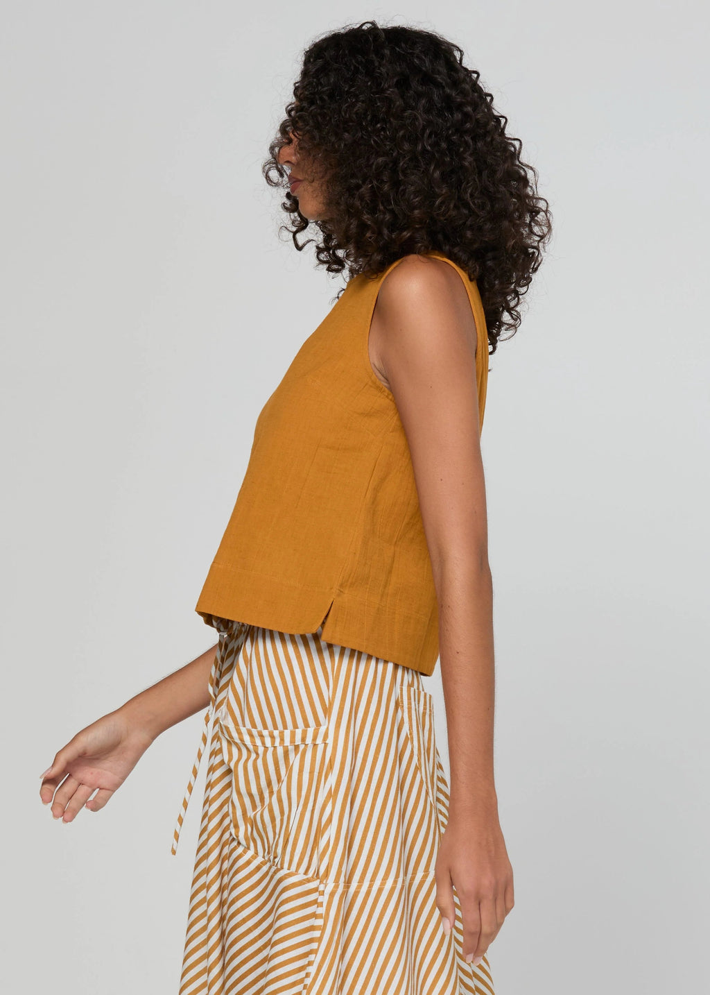 Boom Hara Top Mustard
