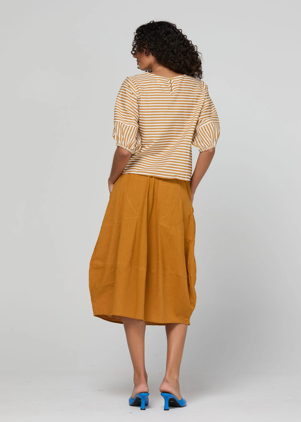 Boom Guru Skirt Mustard