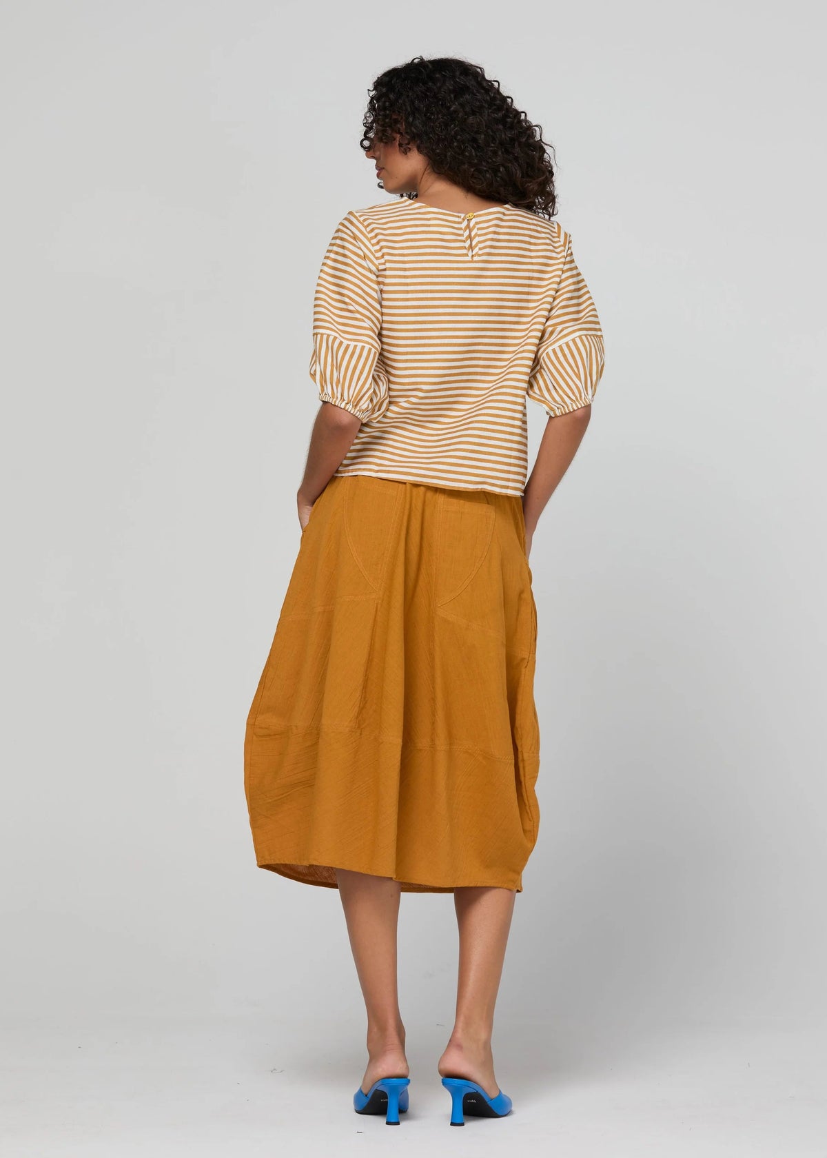 Boom Guru Skirt Mustard