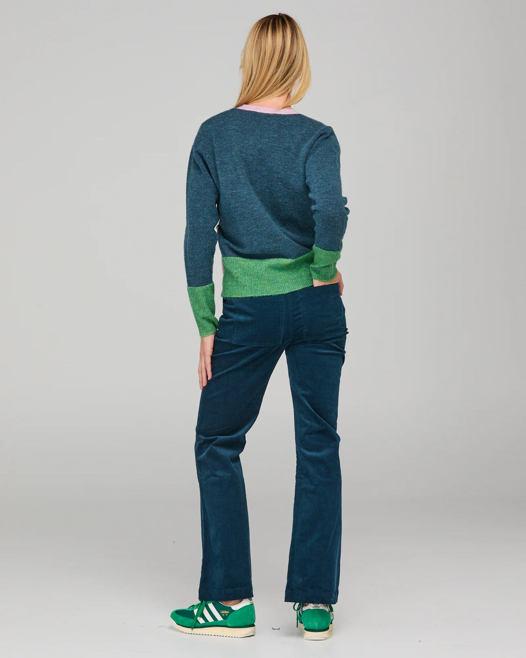 Boom Poet Cardigan Blue