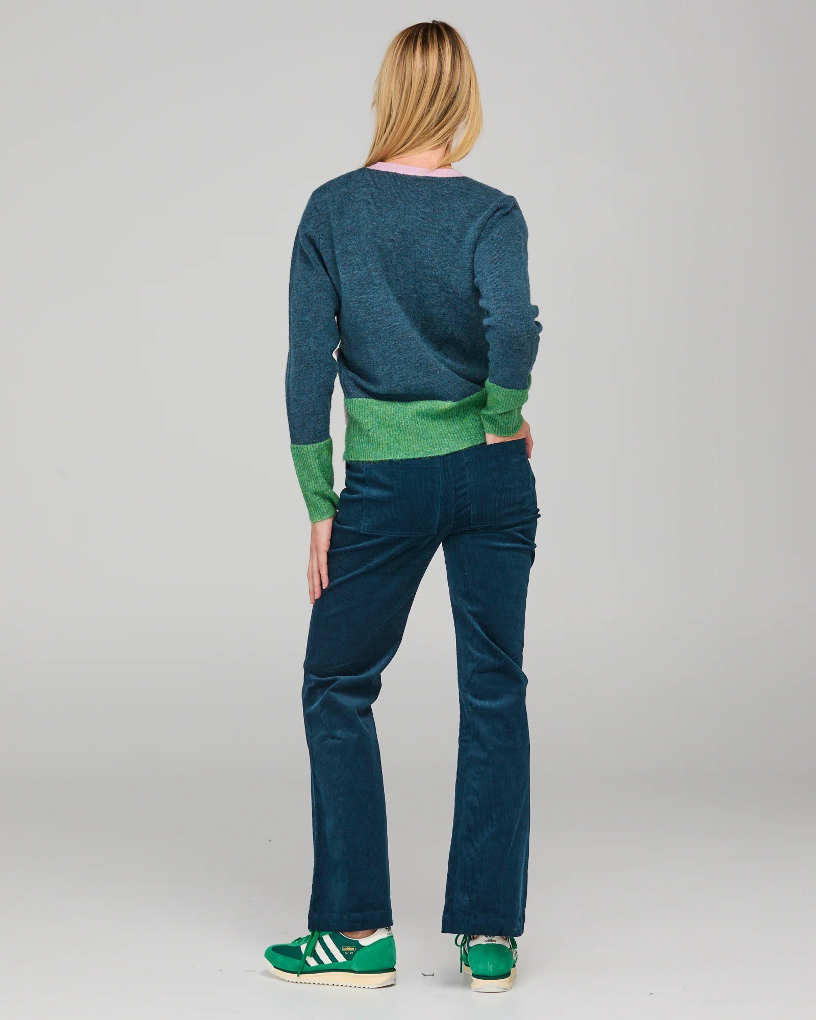Boom Poet Cardigan Blue