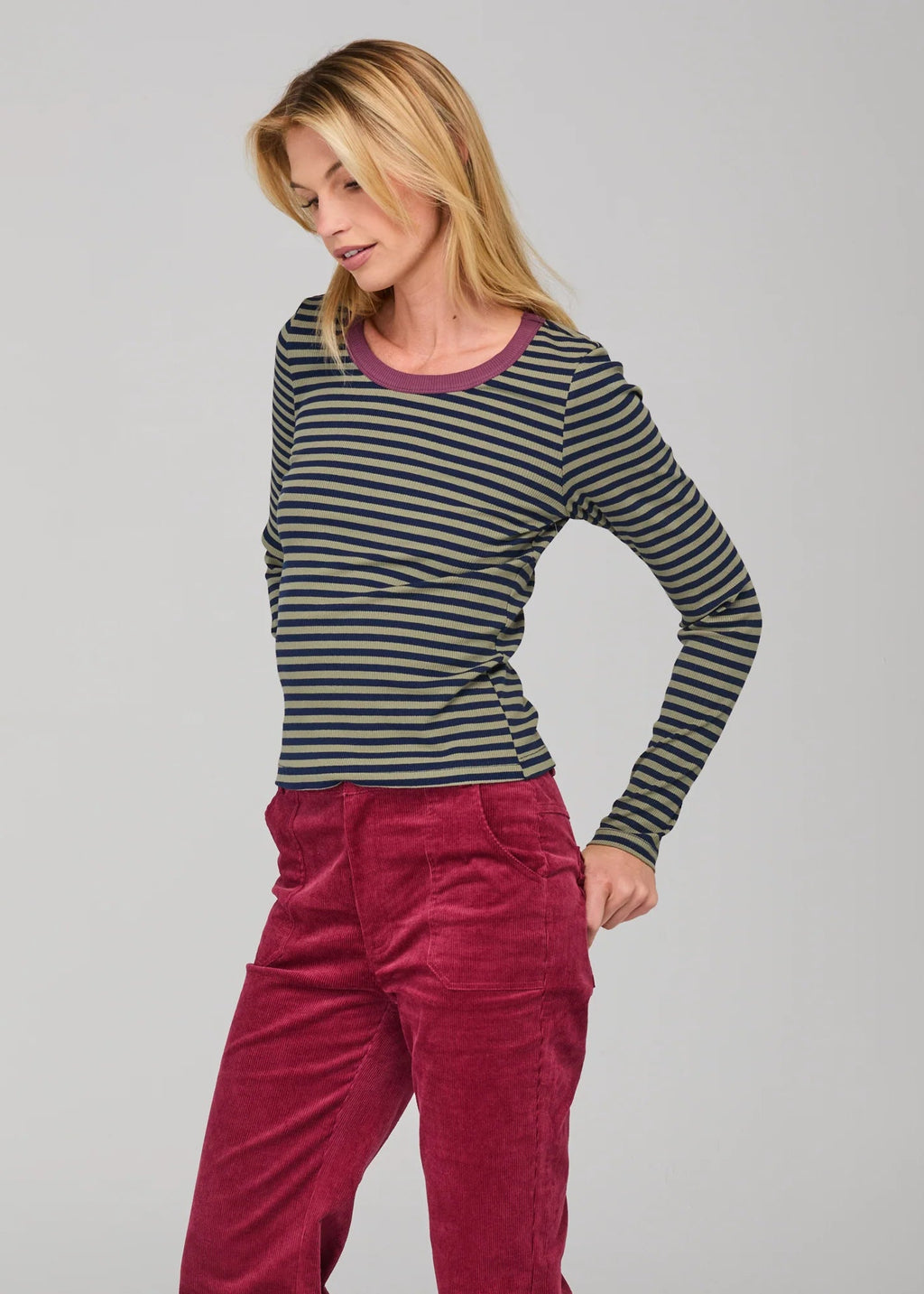 Boom Bellissimo Top Navy