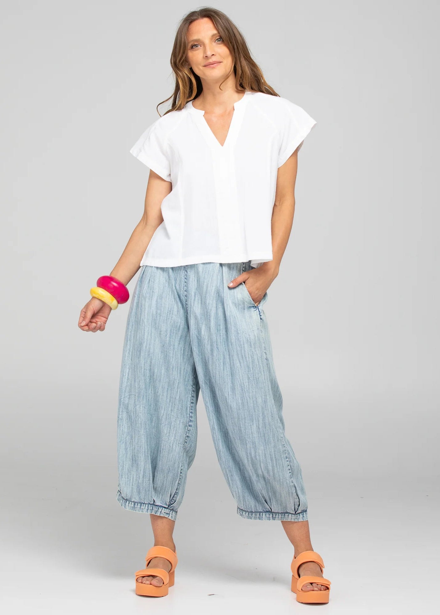 Boom Shankar Livy Top White