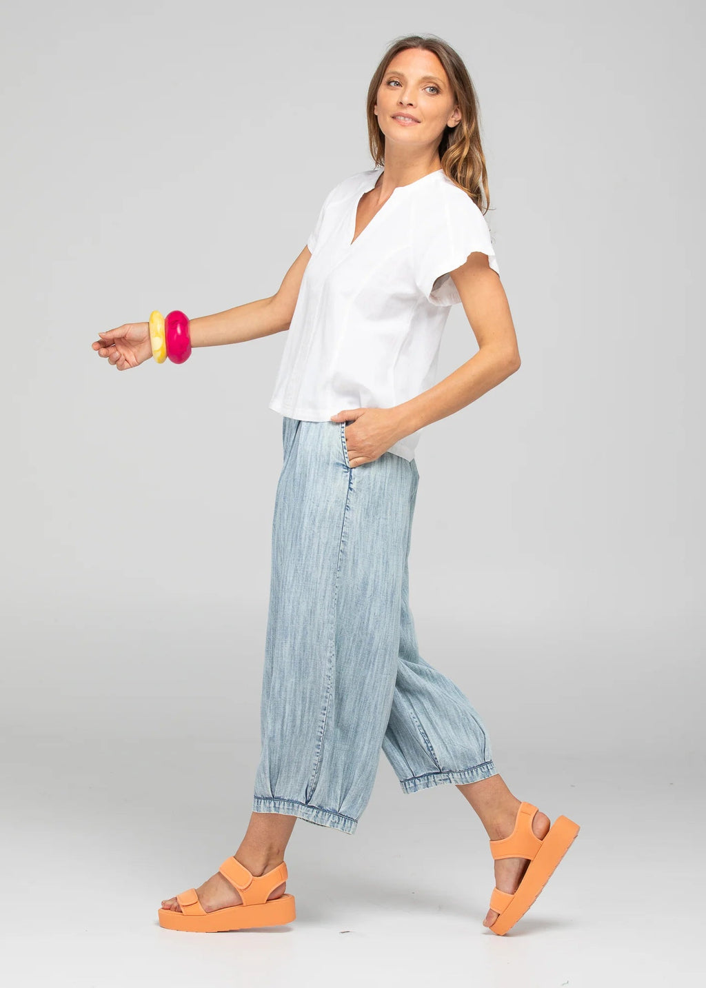 Boom Shankar Livy Top White
