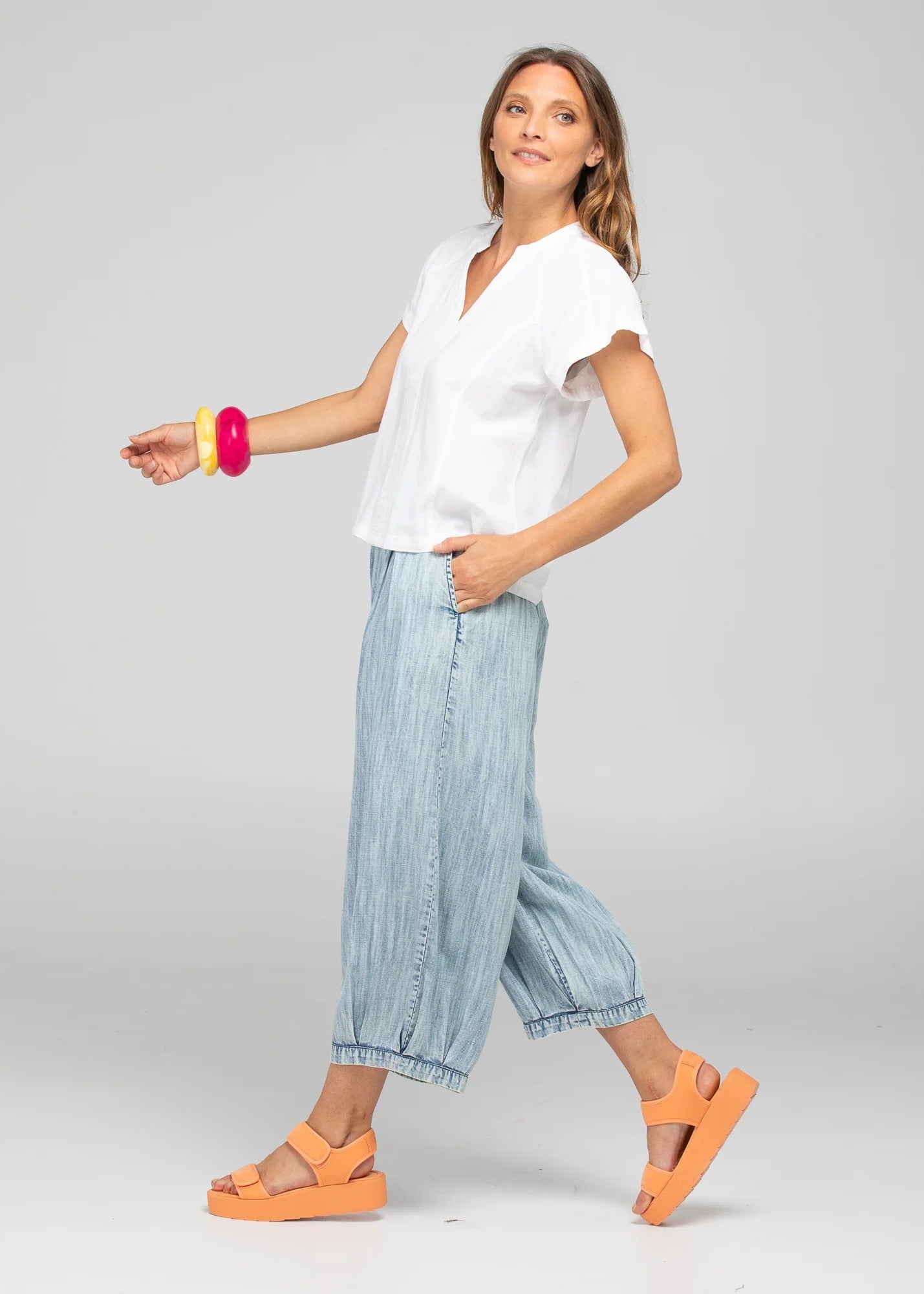 Boom Shankar Livy Top White