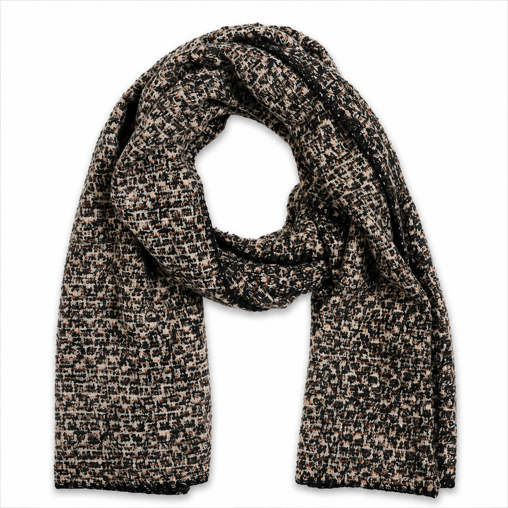 Scarf Amina Black