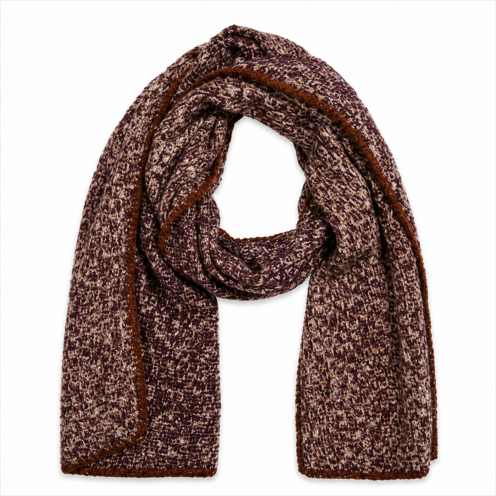 Scarf Amina Mahogany