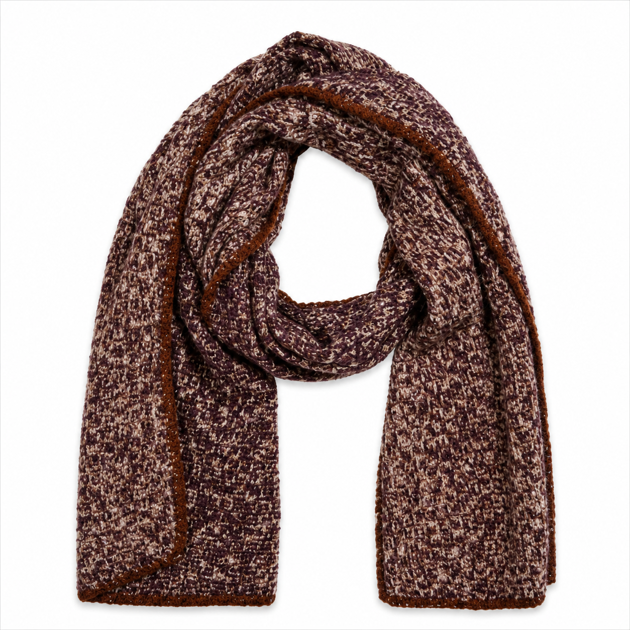 Scarf Amina Mahogany